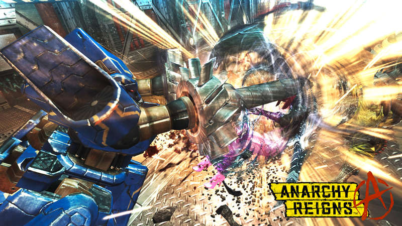 Illustration for article titled Anarchy Reigns' New Robot Driller Killer Channels Antoine Dodson